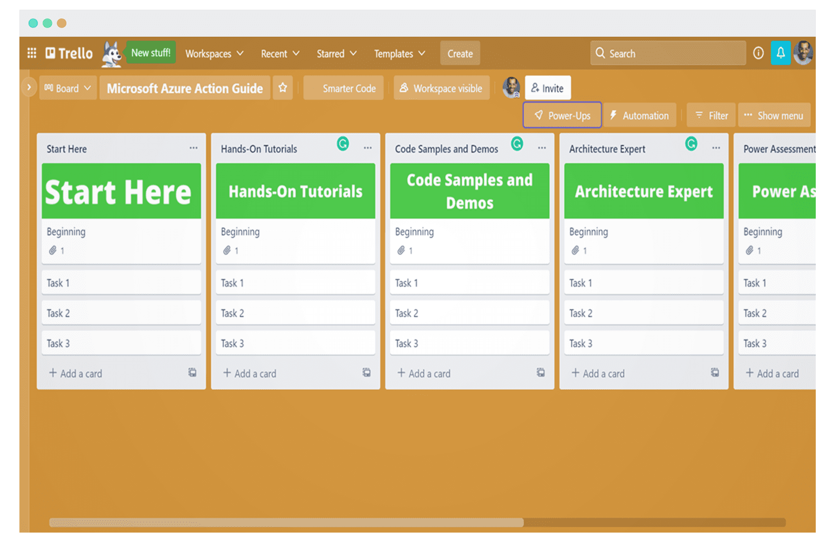 Trello Action Plan